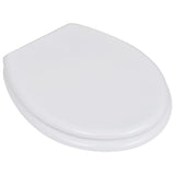 Vidaxl Toilet Seats avec couvercles 2 st MDF blanc