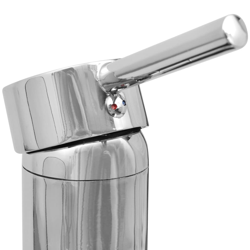 Mixer da bagno Vidaxl Tap 2 St Chrome