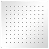 Vidaxl rain shower heads 2 st 20x20 cm stainless steel