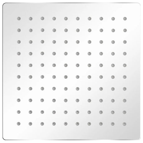 Vidaxl rain shower heads 2 st 20x20 cm stainless steel