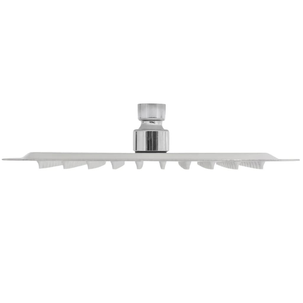 Vidaxl rain shower heads 2 st 20x20 cm stainless steel
