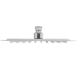 Vidaxl rain shower heads 2 st 20x20 cm stainless steel