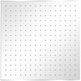 Vidaxl rain shower head 2 st 40x40 cm stainless steel