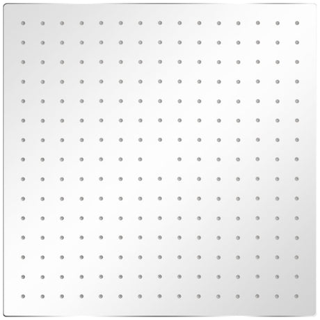 Vidaxl rain shower head 2 st 40x40 cm stainless steel