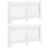 Construction de radiotorom vidaxl 2 st 152 cm mdf blanc
