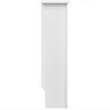 Construction de radiotorom vidaxl 2 st 152 cm mdf blanc
