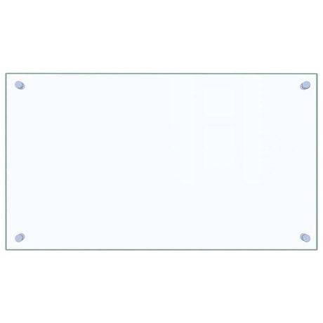 Vidaxl Splash Screen Kitchen 70x40 cm Verre terminale transparent