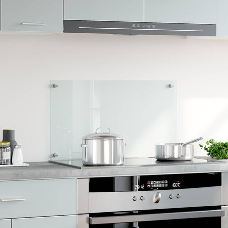 Vidaxl Splash Screen Kitchen 70x40 cm Verre terminale transparent