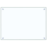 Vidaxl Splash Screen Kitchen 70x50 cm Verre durci transparent