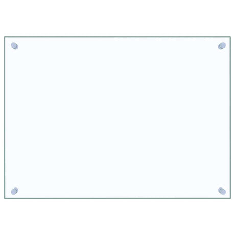 Vidaxl Splash Screen Kitchen 70x50 cm Verre durci transparent
