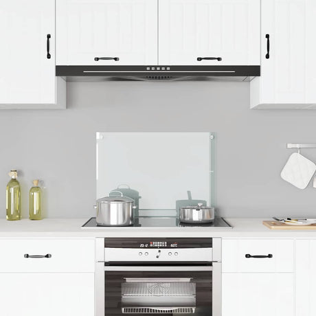 Vidaxl Splash Screen Kitchen 70x50 cm Verre durci transparent