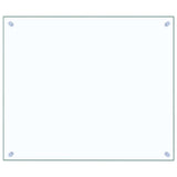 Vidaxl Splash Screen Kitchen 70x60 cm Verre terminale transparent