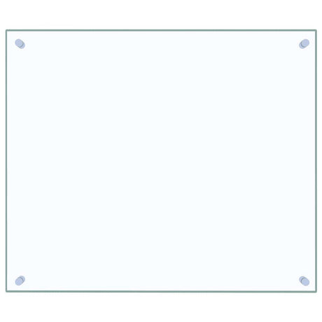 Vidaxl Splash Screen Kitchen 70x60 cm Verre terminale transparent