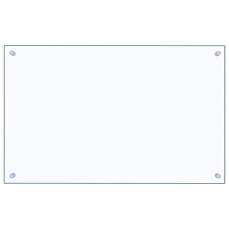 Vidaxl Splash Screen Kitchen 80x50 cm Verre durcie transparent