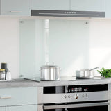Vidaxl Splash Screen Kitchen 80x60 cm Verre durci transparent