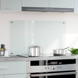 Vidaxl Splash Screen Kitchen 90x50 cm Verre durci transparent