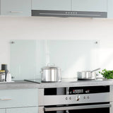 Vidaxl Splash Screen Kitchen 100x40 cm Verre terminale transparente