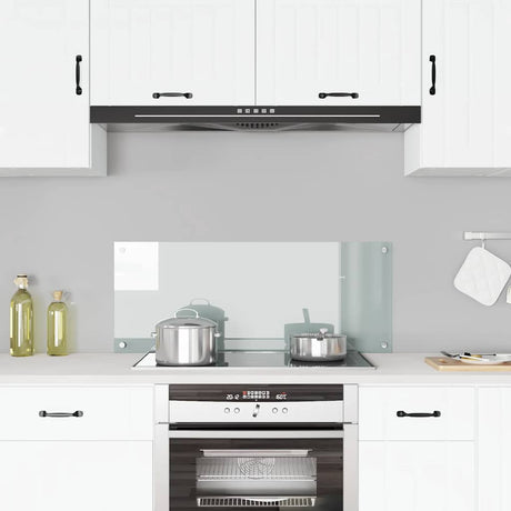 Vidaxl Splash Screen Kitchen 100x40 cm Verre terminale transparente