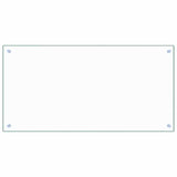 Vidaxl Splash Screen Kitchen 100x50 cm Verre durcie transparent