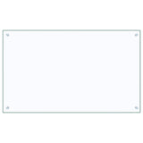 Vidaxl Splash Screen Kitchen 100x60 cm Verre terminale transparent