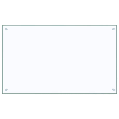 Vidaxl Splash Screen Kitchen 100x60 cm Verre terminale transparent