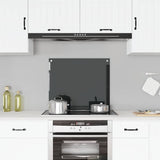Vidaxl Splash Screen Kitchen 70x60 cm Termin Verre noir