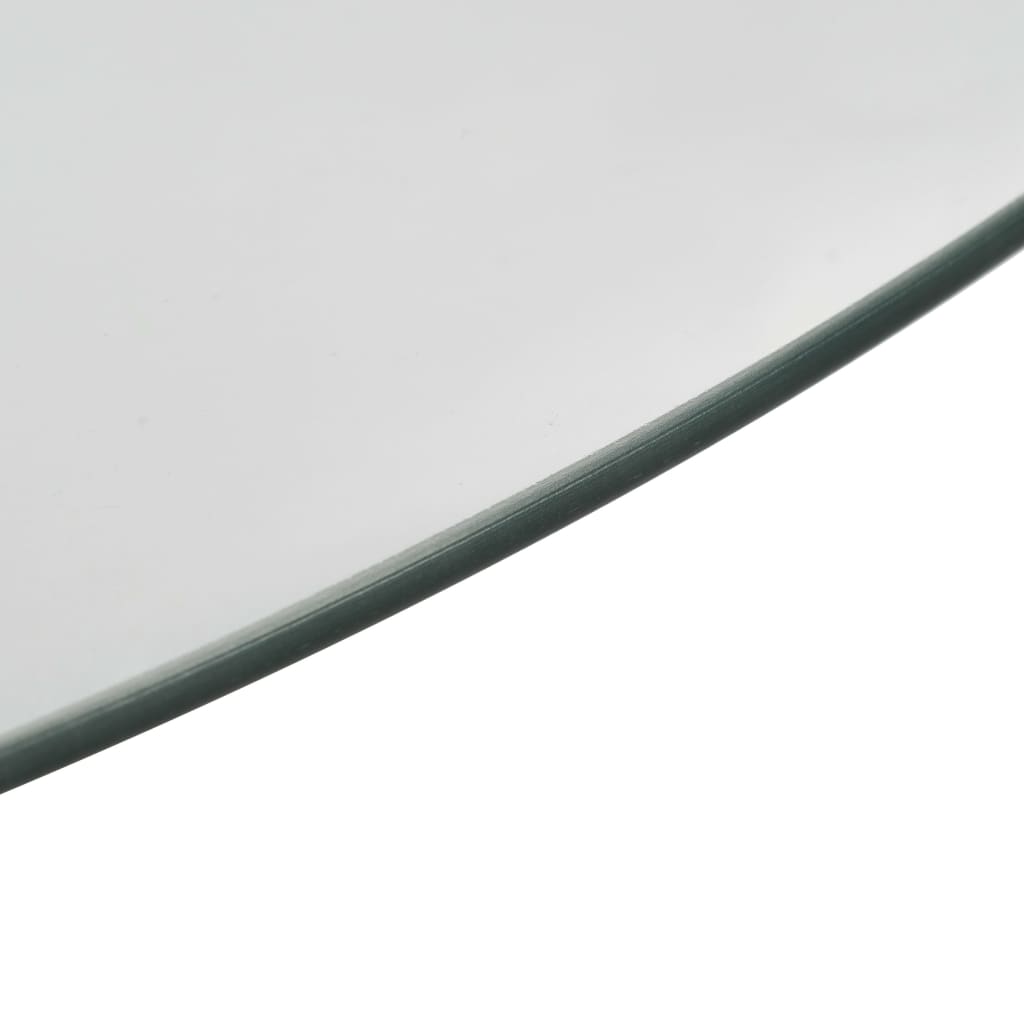 Vidaxl Servingboard tournant 60 cm de verre trempé transparent