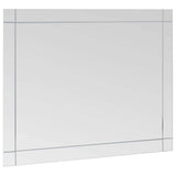 Vidaxl wandspiegel 80x60 cm glas