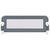 Tableau de lit Vidaxl Toddler 102x42 cm Gray en polyester