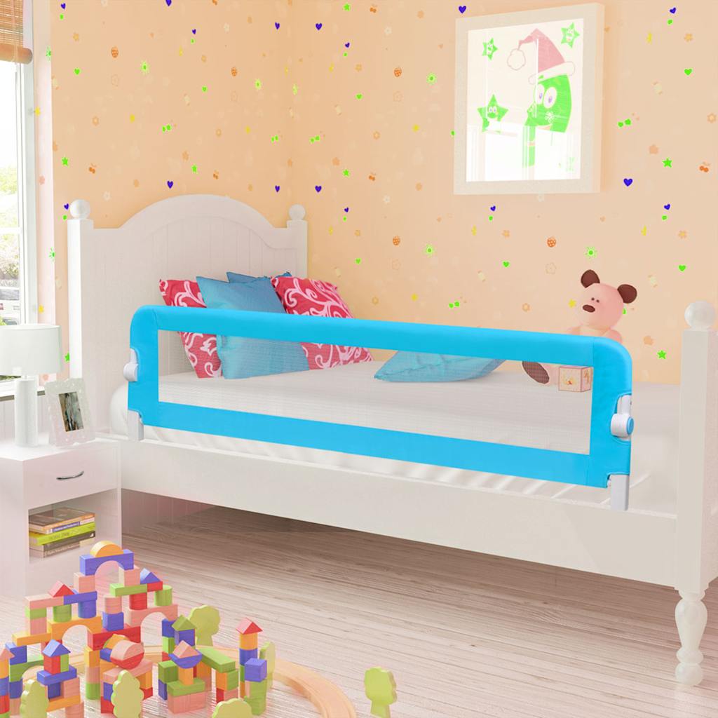 Vidaxl Bed Chart Toddler 120x42 cm Polyester Blue