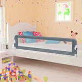 Gráfico de la cama Vidaxl niño 180x42 cm poliéster gris