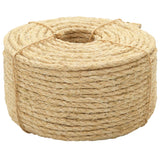 Vidaxl reb 6 mm 100 m 100% sisal