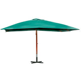 Vidaxl Parasol flottant Melia 300x400 cm vert