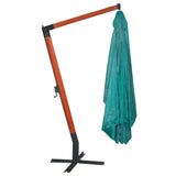 Vidaxl zweefparasol 300x400 cm groen