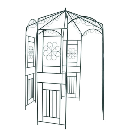 Vidaxl jardin arc 250 cm vert foncé