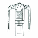 Vidaxl jardin arc 250 cm vert foncé