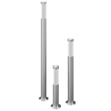 Vidaxl en 3 parties de jardin en acier inoxydable étanche