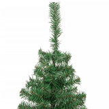 Vidaxl kunstkerstboom avec des branches standard en acier 910 210 cm