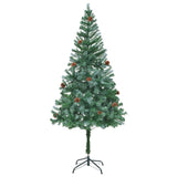 Vidaxl Kunstkerstboom with pine cones 180 cm