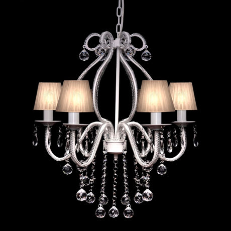 Chandelier Vidaxl avec 2300 cristaux blancs