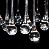 Chandelier Vidaxl avec 85 cristaux blancs