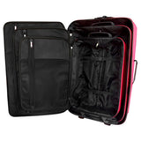 Vidaxl Travel Luggage Set rojo de 5 piezas