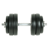 Vidaxl 9 pièces à haltères 15 kg