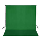 Contexte Vidaxl sans chromakey standard 300x300 cm vert coton