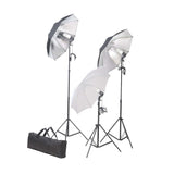 Vidaxl Studio Lighting Set 24 Watt inkludert stativ og paraplyer