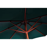 Vidaxl Parasol 258 cm zelená