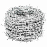 Vidaxl Barbed Fil Galvanisé 500 M