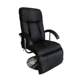 Vidaxl massagestoel kunstleer zwart