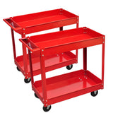 Vidaxl 2 St Tool Trolley mat 2 Regaler 100 kg