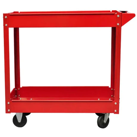 Vidaxl 2 ST Tool Trolley con 2 estantes de 100 kg